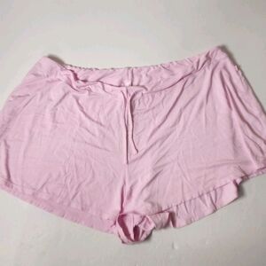 Skims Sleep Shorts Womens 3X Cherry Blossom Drawstring Waist Loungewear